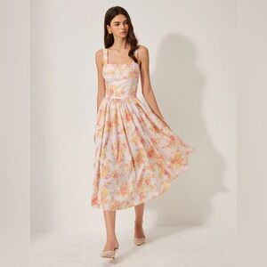 Commense Floral Printed Dress